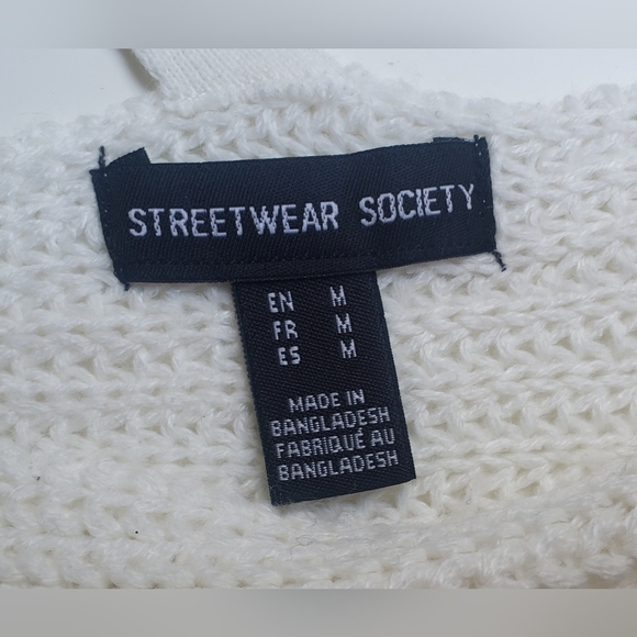 M Open Back Sweater w Knot - Picture 5 of 10